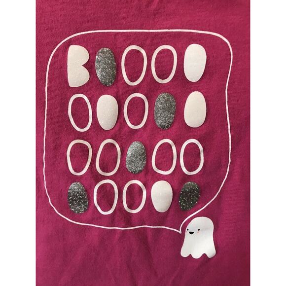 Lot of 2 Holiday Easter Egg Halloween Sparkle Short Sleeve Girls Top Size XS 4/5 - Picture 6 of 7